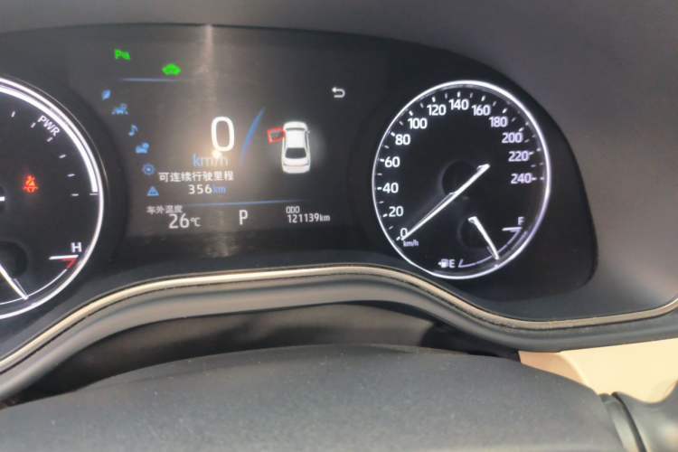 Used Toyota Avalon 2019 Dual-Engine 2.5L Luxury Edition China VI Standard Odometer Close Up