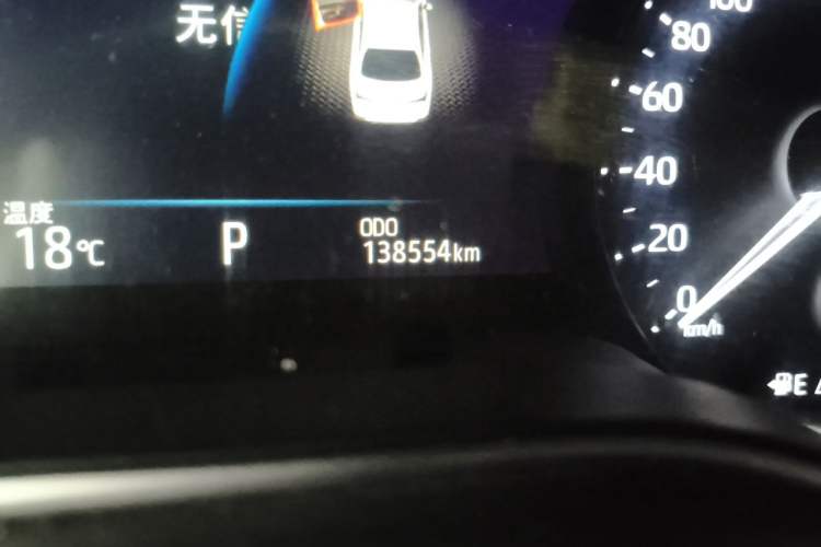 Used Toyota Avalon 2019 2.5L Ambition Version China VI Standard Odometer Close Up
