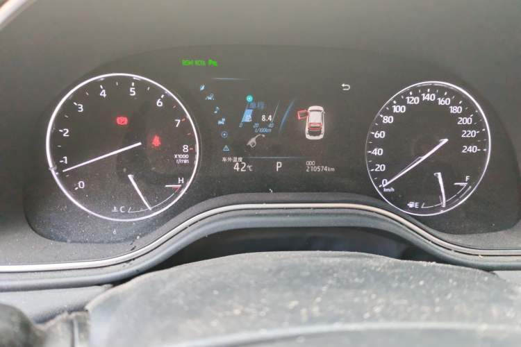 Used Toyota Avalon 2019 2.5L Touring Premium Version China VI Standard Odometer Close Up