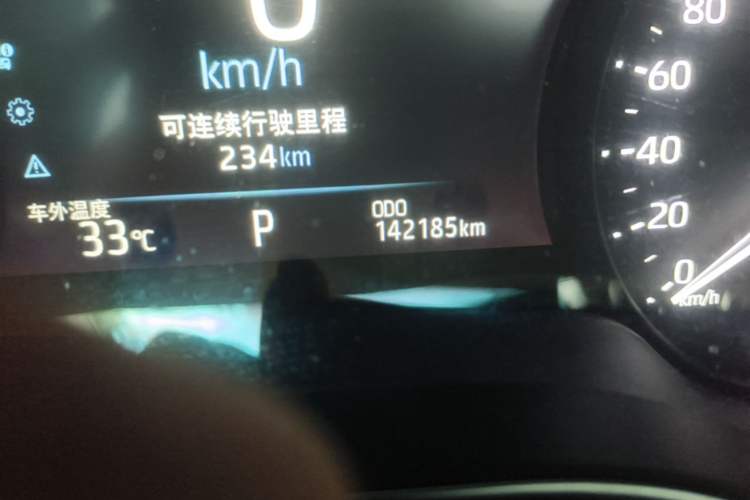 Used Toyota Avalon 2019 2.0L Luxury Edition China VI Standard Odometer Close Up
