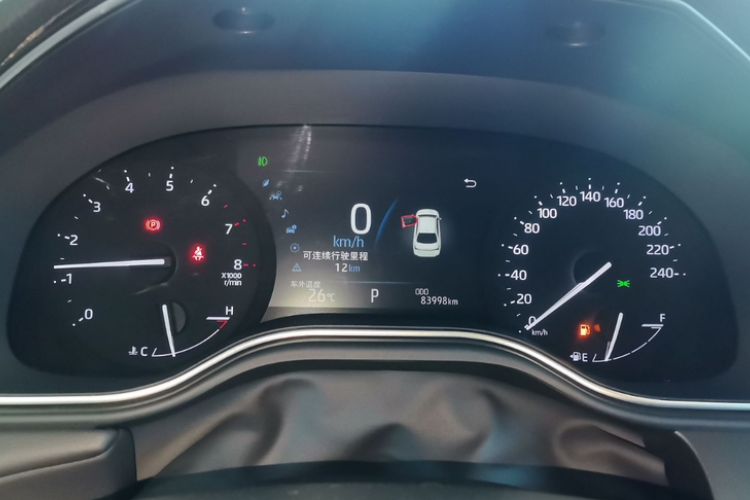 Used Toyota Avalon 2019 2.0L Luxury Edition China VI Standard Odometer Close Up