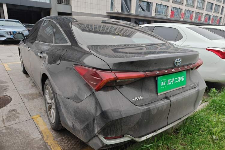 Used Toyota Avalon 2019 Dual-Engine 2.5L Luxury Edition China VI Standard Rear Left 45 Deg