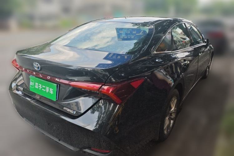 Used Toyota Avalon 2019 Dual-Engine 2.5L Luxury Edition China VI Standard Rear Right 45 Deg
