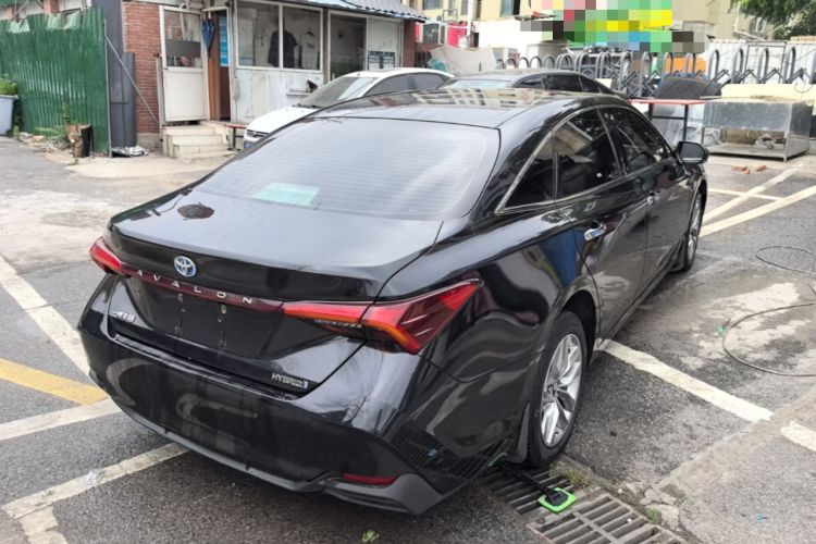 Used Toyota Avalon 2019 Dual-Engine 2.5L Luxury Edition China VI Standard Rear Right 45 Deg