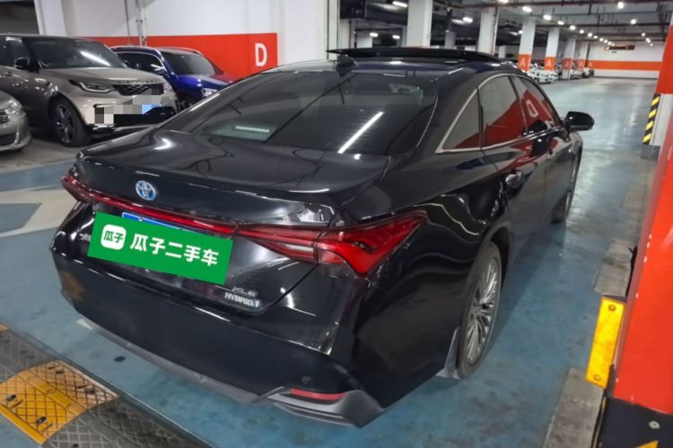 Used Toyota Avalon 2019 Dual-Engine 2.5L XLE Prestige Version China VI Standard Rear Right 45 Deg