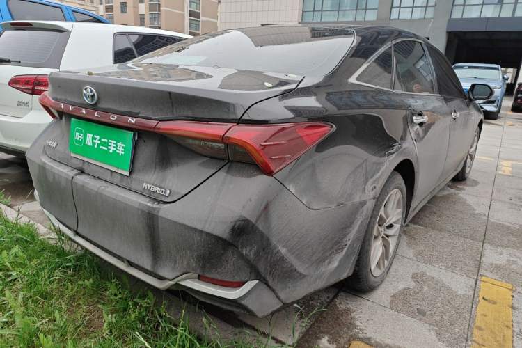 Used Toyota Avalon 2019 Dual-Engine 2.5L Luxury Edition China VI Standard Rear Right 45 Deg