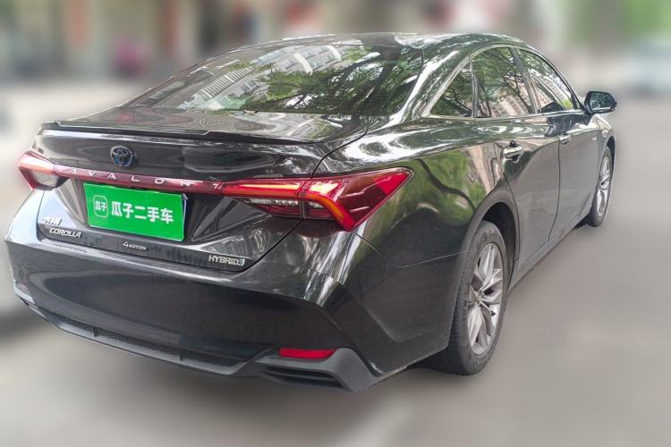 Used Toyota Avalon 2019 Dual-Engine 2.5L Luxury Edition China VI Standard Rear Right 45 Deg