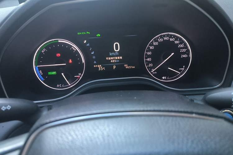 Used Toyota Avalon 2019 Dual-Engine 2.5L XLE Prestige Version China VI Standard Instrument Cluster