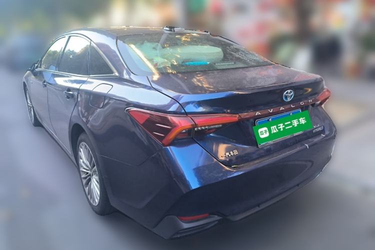 Used Toyota Avalon 2019 Dual-Engine 2.5L XLE Prestige Version China VI Standard Rear Left 45 Deg