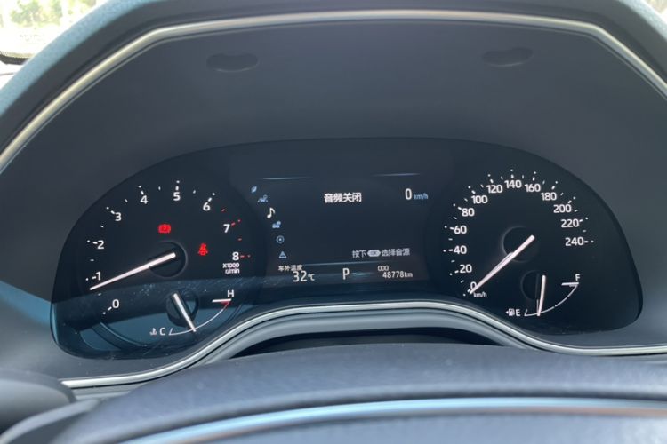 Used Toyota Avalon 2019 2.5L Ambition Version China VI Standard Odometer Close Up
