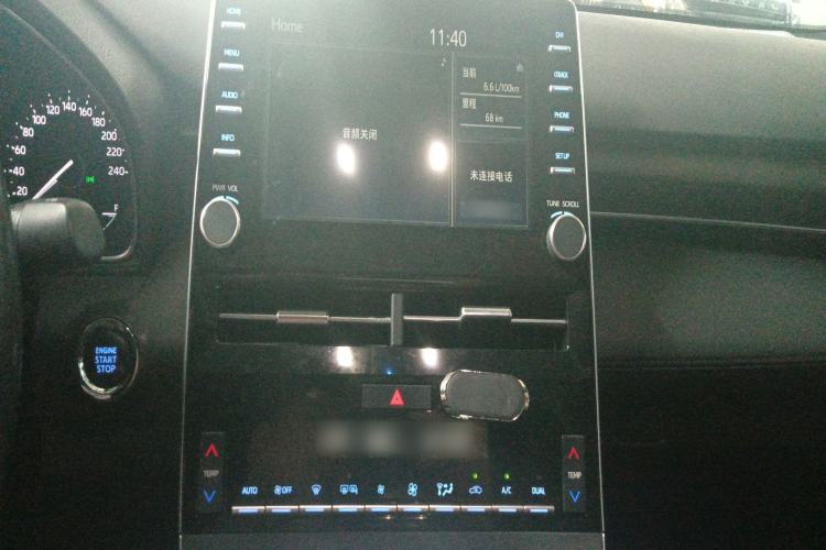 Used Toyota Avalon 2019 2.0L Luxury Edition China VI Standard Audio And AC Panel