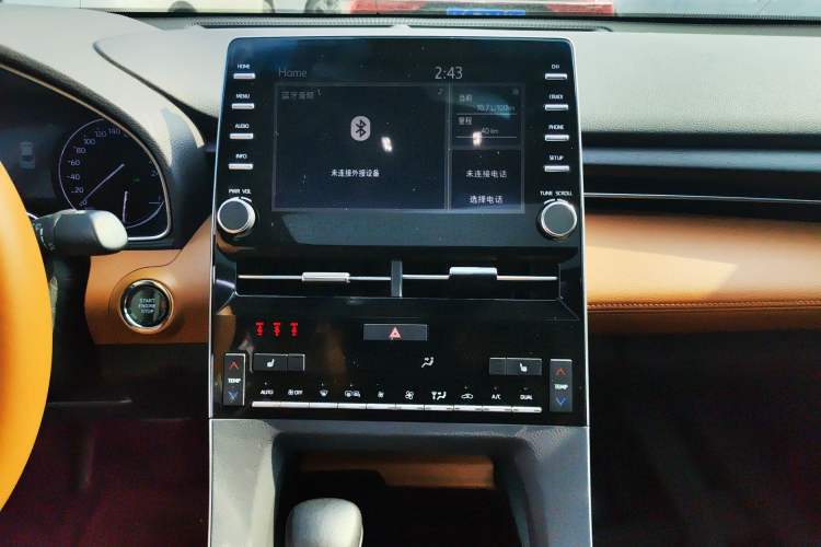 Used Toyota Avalon 2019 2.5L Touring Premium Version China VI Standard Audio And AC Panel