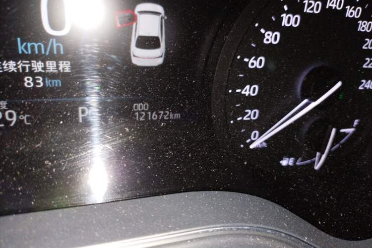 Used Toyota Avalon 2019 2.0L Luxury Edition China VI Standard Odometer Close Up