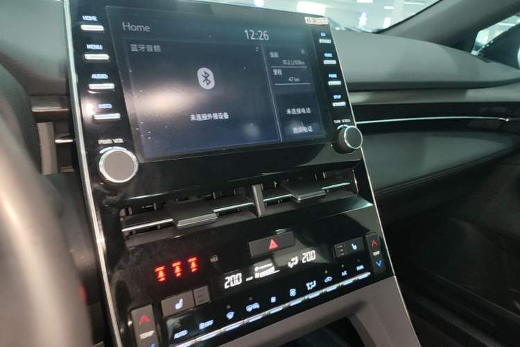 Used Toyota Avalon 2019 2.5L Touring Premium Version China VI Standard Audio And AC Panel