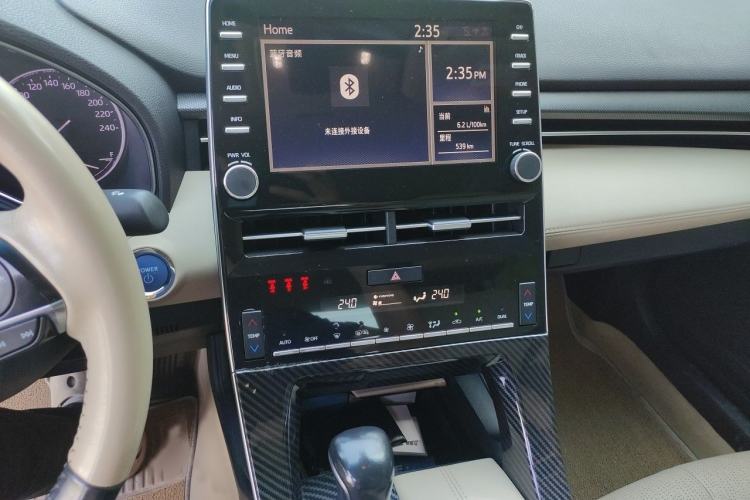 Used Toyota Avalon 2019 Dual-Engine 2.5L Luxury Edition China VI Standard Audio And AC Panel
