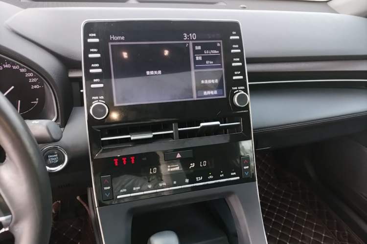 Used Toyota Avalon 2019 2.0L Luxury Edition China VI Standard Audio And AC Panel