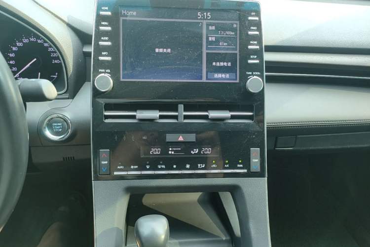 Used Toyota Avalon 2019 2.0L Luxury Edition China VI Standard Audio And AC Panel
