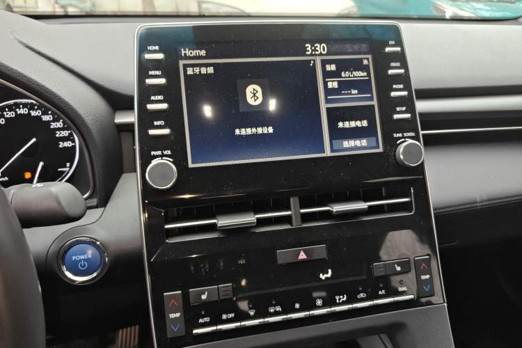 Used Toyota Avalon 2019 Dual-Engine 2.5L XLE Prestige Version China VI Standard Audio And AC Panel