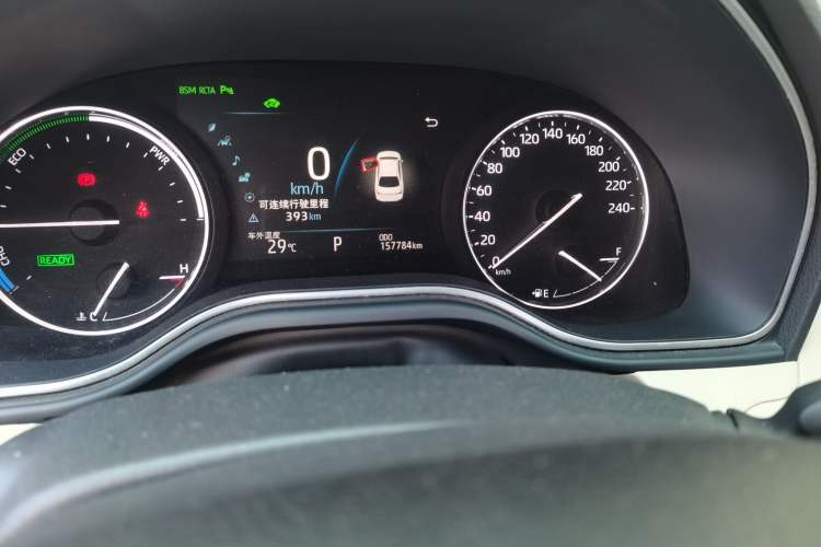 Used Toyota Avalon 2019 Dual-Engine 2.5L XLE Prestige Version China VI Standard Odometer Close Up