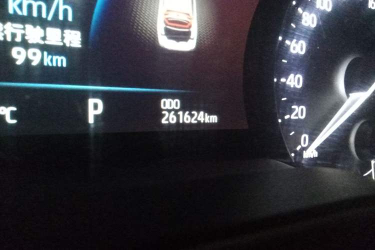 Used Toyota Avalon 2019 2.0L Luxury Edition China VI Standard Odometer Close Up