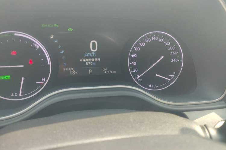 Used Toyota Avalon 2019 Dual-Engine 2.5L XLE Prestige Version China V Standard Odometer Close Up