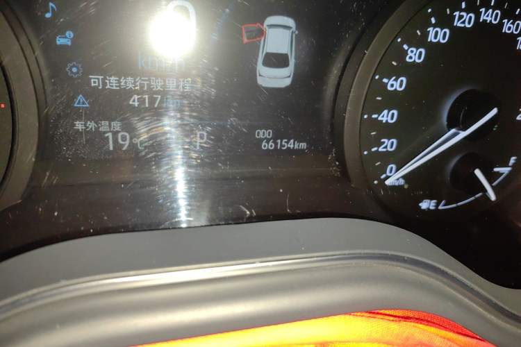 Used Toyota Avalon 2019 2.0L Luxury Edition China VI Standard Odometer Close Up
