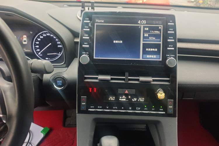 Used Toyota Avalon 2019 2.0L XLE Premium Edition China VI Audio And AC Panel
