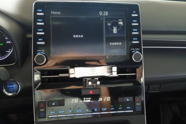 Used Toyota Avalon 2019 Dual-Engine 2.5L XLE Prestige Version China VI Standard Audio And AC Panel