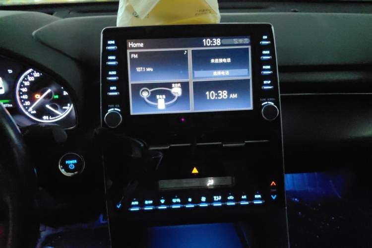 Used Toyota Avalon 2019 Dual-Engine 2.5L Luxury Edition China VI Standard Audio And AC Panel