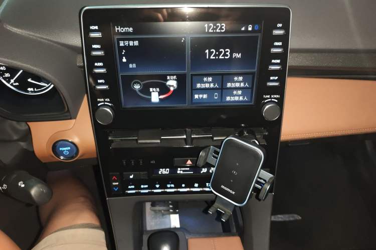 Used Toyota Avalon 2019 Dual-Engine 2.5L XLE Prestige Version China VI Standard Audio And AC Panel
