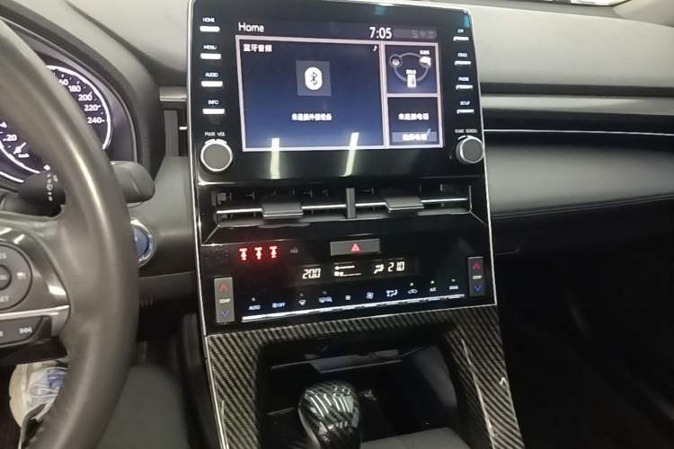 Used Toyota Avalon 2019 Dual-Engine 2.5L Luxury Edition China VI Standard Audio And AC Panel