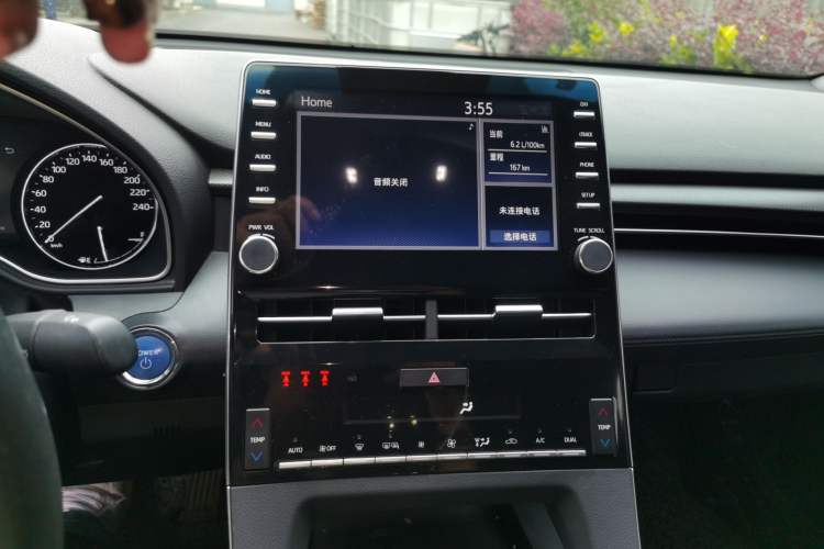 Used Toyota Avalon 2019 Dual-Engine 2.5L Luxury Edition China VI Standard Audio And AC Panel