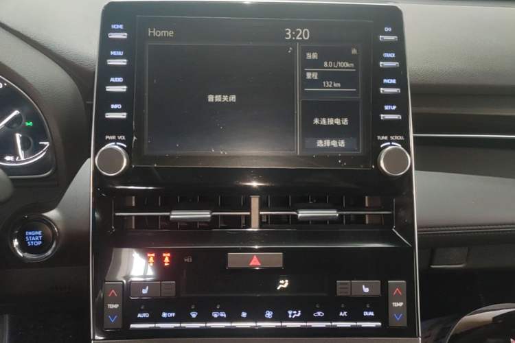 Used Toyota Avalon 2019 2.5L Touring Premium Version China VI Standard Audio And AC Panel