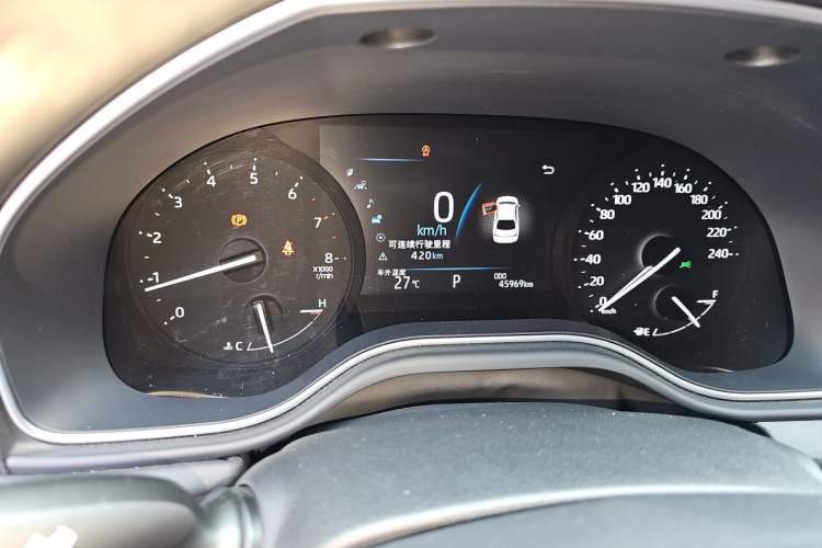 Used Toyota Avalon 2019 2.0L Luxury Edition China VI Standard Instrument Cluster