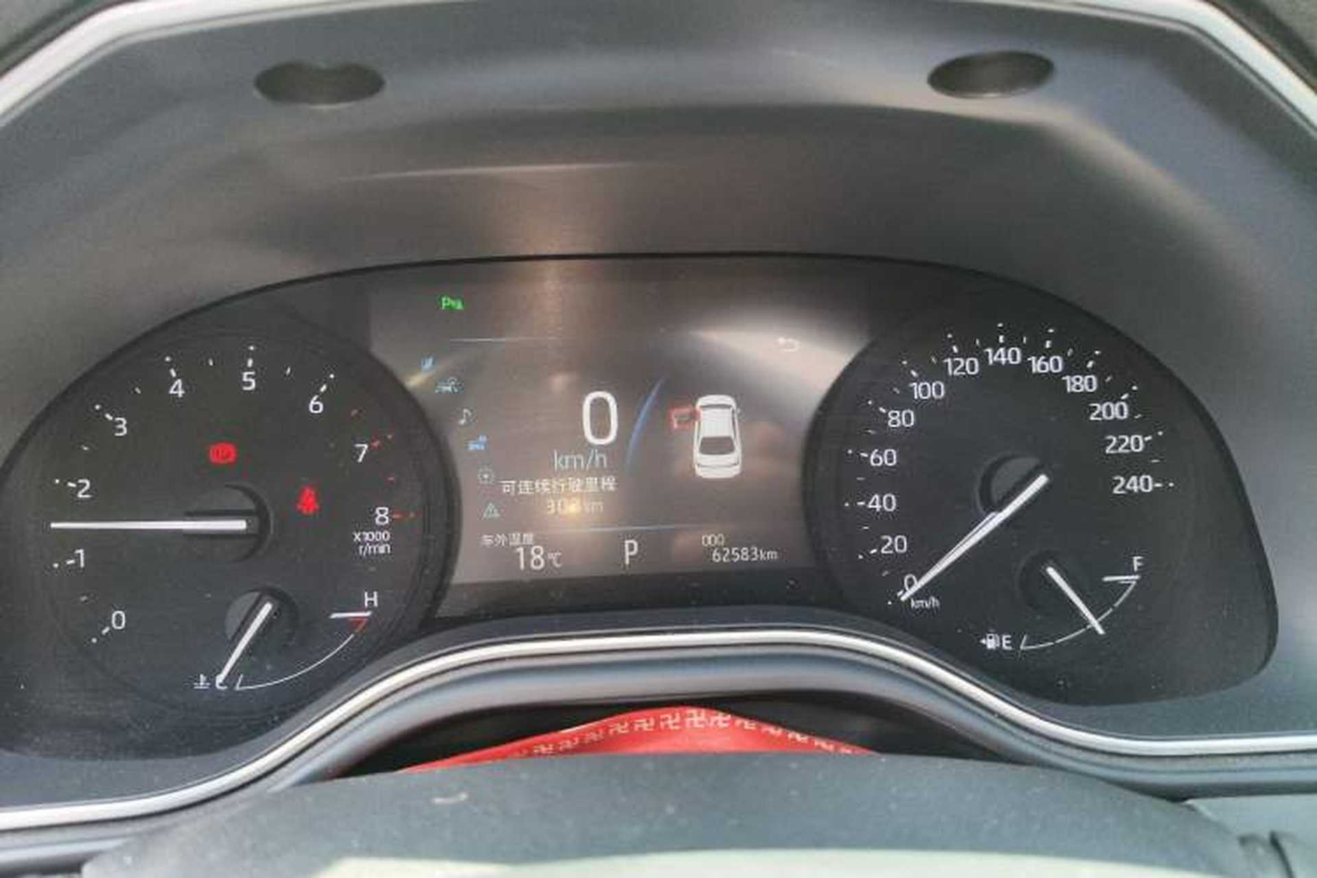 Used Toyota Avalon 2019 2.0L Luxury Edition China VI Standard Instrument Cluster