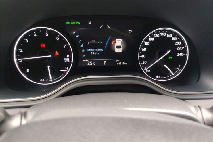 Used Toyota Avalon 2019 2.0L XLE Premium Edition China VI Odometer Close Up
