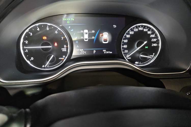 Used Toyota Avalon 2019 2.0L XLE Premium Edition China VI Odometer Close Up