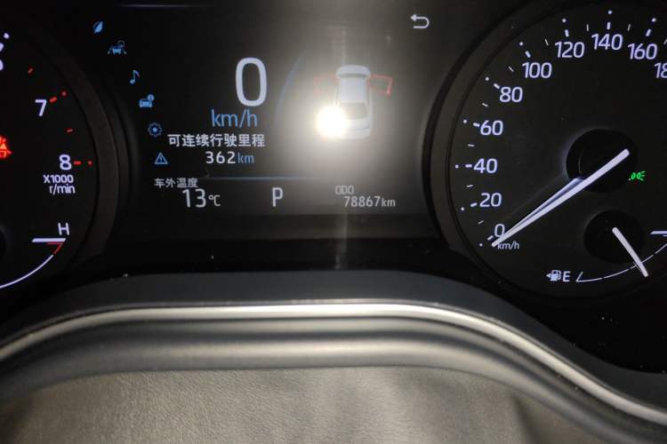 Used Toyota Avalon 2019 2.0L Luxury Edition China VI Standard Odometer Close Up