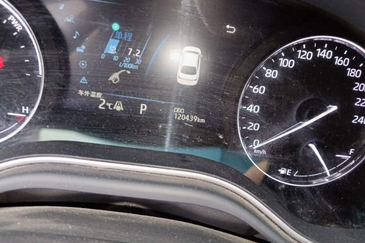 Used Toyota Avalon 2019 Dual-Engine 2.5L Luxury Edition China VI Standard Odometer Close Up