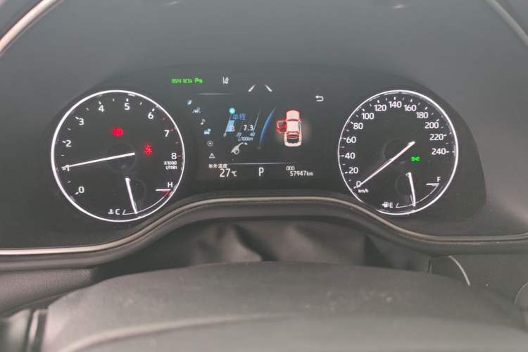 Used Toyota Avalon 2019 2.0L XLE Premium Edition China VI Odometer Close Up