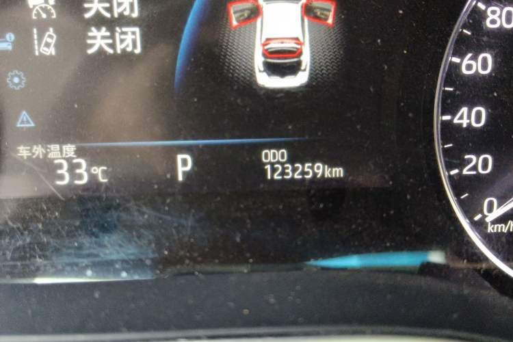 Used Toyota Avalon 2019 Dual-Engine 2.5L Luxury Edition China V Standard Odometer Close Up