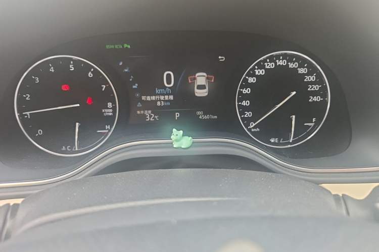 Used Toyota Avalon 2019 2.5L Touring Premium Version China VI Standard Odometer Close Up