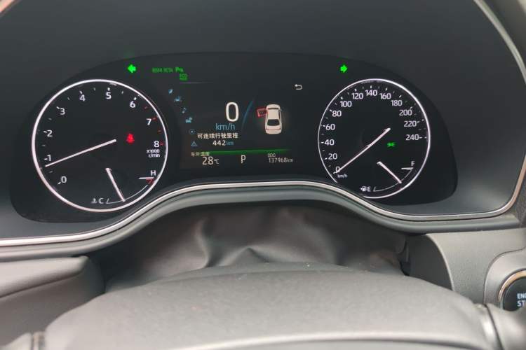 Used Toyota Avalon 2019 2.5L Touring Premium Version China VI Standard Odometer Close Up