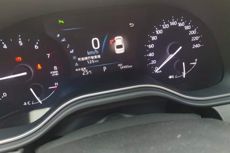 Used Toyota Avalon 2019 2.0L Luxury Edition China VI Standard Odometer Close Up