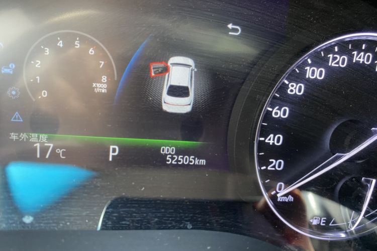 Used Toyota Avalon 2019 Dual-Engine 2.5L Luxury Edition China VI Standard Odometer Close Up