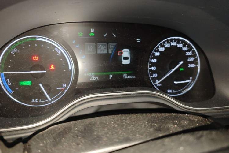 Used Toyota Avalon 2019 Dual-Engine 2.5L Luxury Edition China VI Standard Odometer Close Up