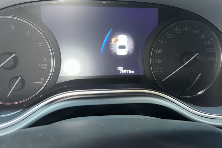Used Toyota Avalon 2019 2.0L XLE Premium Edition China VI Odometer Close Up