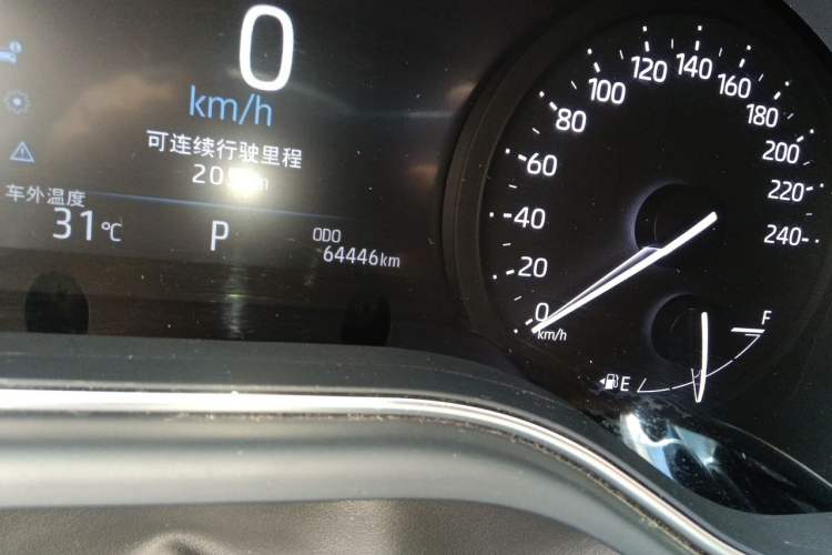 Used Toyota Avalon 2019 2.0L Luxury Edition China VI Standard Odometer Close Up