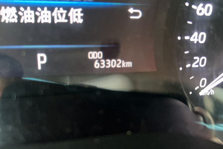 Used Toyota Avalon 2019 2.0L Luxury Edition China VI Standard Odometer Close Up