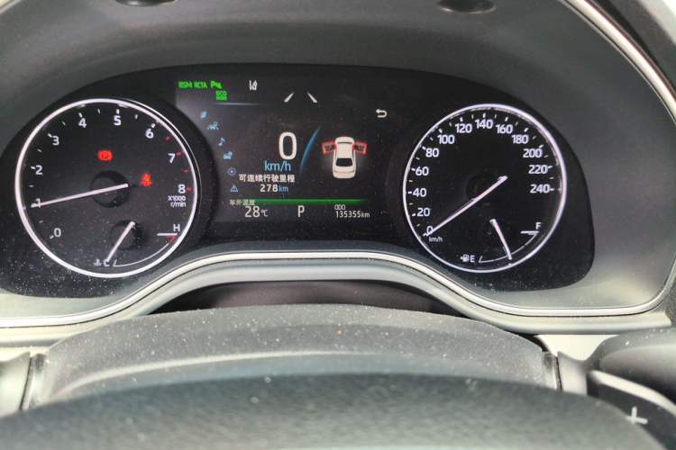 Used Toyota Avalon 2019 2.5L Touring Premium Version China V Standard Odometer Close Up
